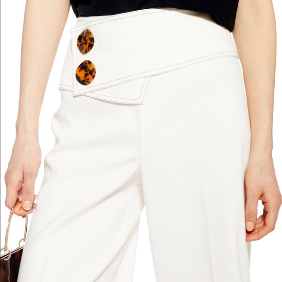 Topshop Wide Leg Pants - Picture 3 of 6